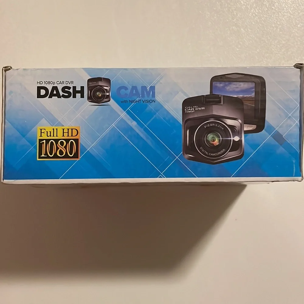 FULL HD 1080p Car DVR Dash Cam with night vision NWT